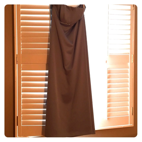 Pale blue long dress - Picture 3 of 3